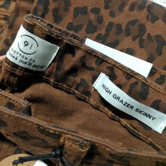 High Rise Skinny Grazer Size 6-8 - Picture 5 of 8